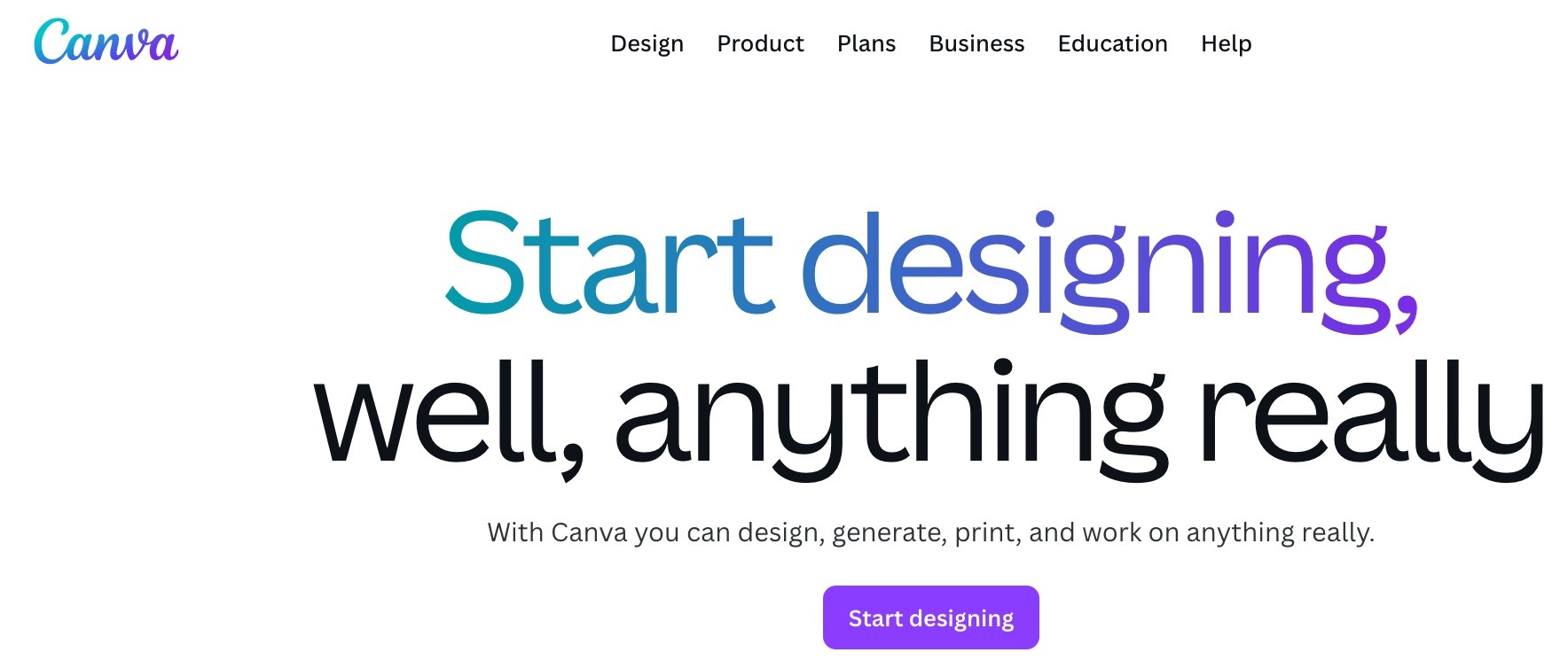 One of the most popular graphic design tools for creating content is Canva