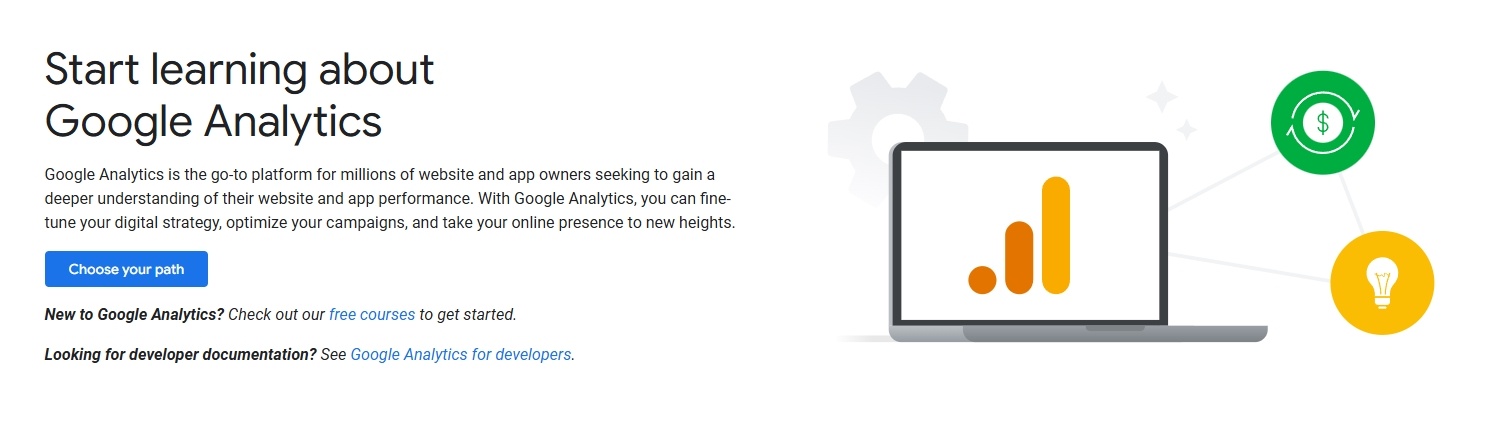 Google Analytics helps provide metrics that can provide insights for more effectively growing your email list