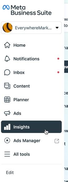 Meta Business Suite Insights