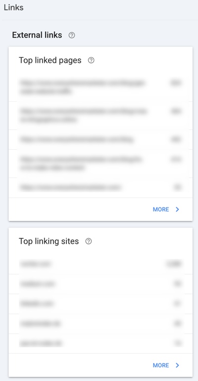 See the Top linked pages and Top linking sites inside Google Search Console