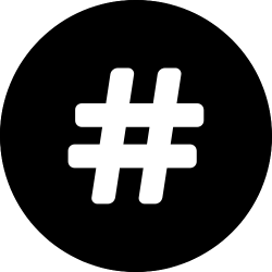 How do hashtags work on X?