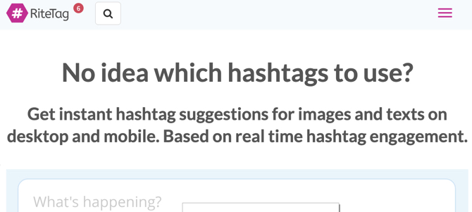 Try using RiteTag to find insights into suitable hashtags you can use