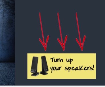 Remind attendees to turn up their speakers prior to the webinar so they can hear it properly