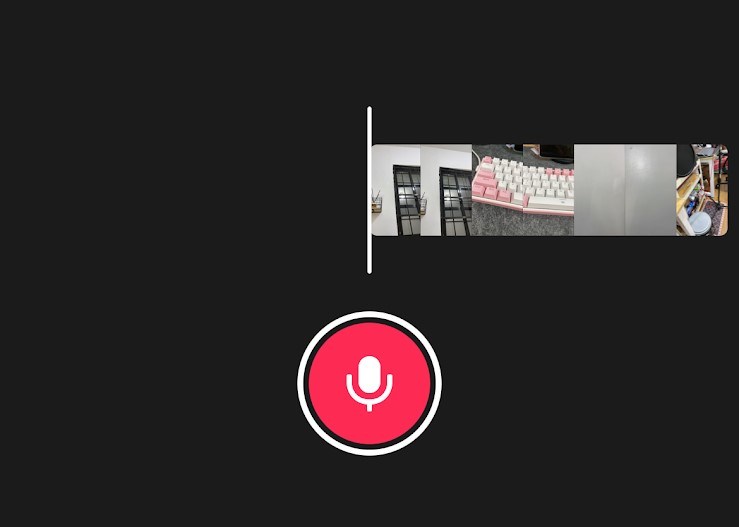 TikTok voice recorder for editing videos