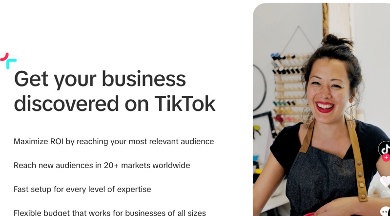 Visit TikTok for Business to find out how to run ads on the platform