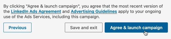 Launch your ad campaign on LinkedIn