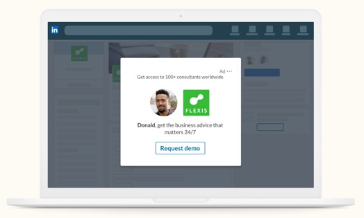 Spotlight ads example
