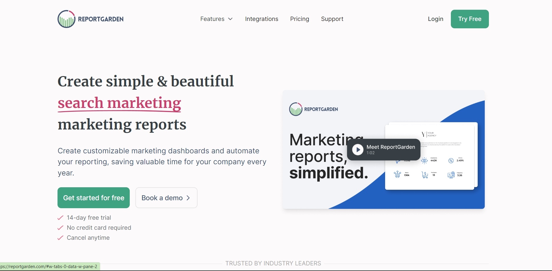 ReportGarden is a LinkedIn analytics tool that creates detailed reports for streamlined business performance