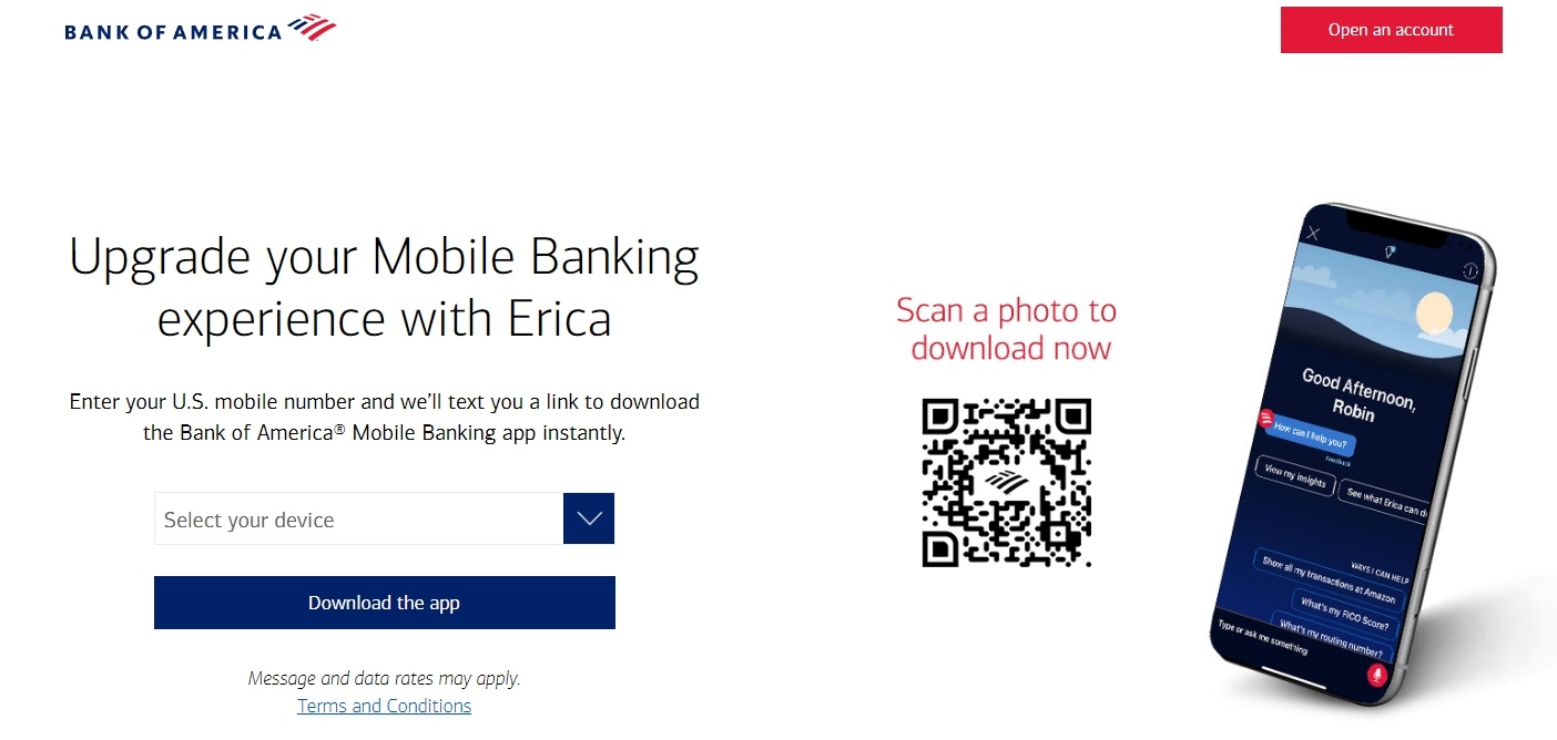 Bank of America’s omnichannel strategy with Erica as their virtual assistant