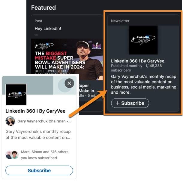 Start a LinkedIn newsletter to grow your visibility and personal brand