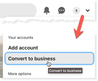The first step is to convert your Pinterest profile to a business account