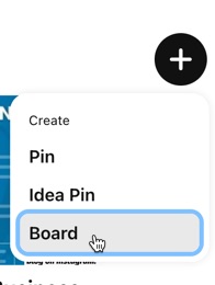 Create some boards on Pinterest that reflect your target audience’s interests