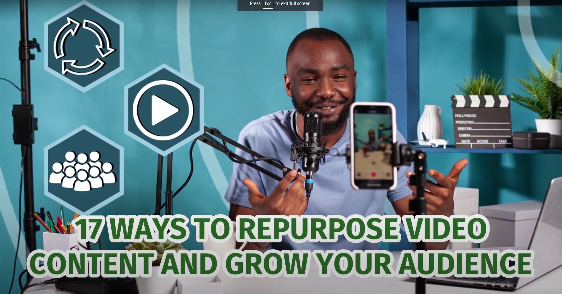 17 Ways to Repurpose Video Content and Grow Your Audience