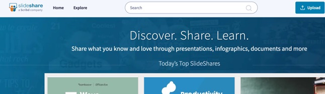 Repurpose your blog content into SlideShare presentations