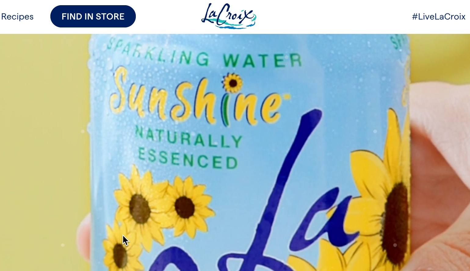 Case study with La Croix showing how they grew social media engagement