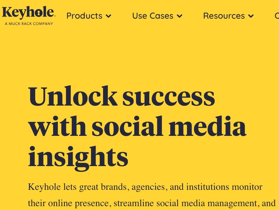 Track your social media metrics with Keyhole