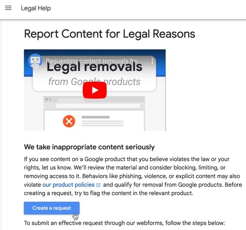 File a DMCA complaint with Google if your content has been syndicated without permission
