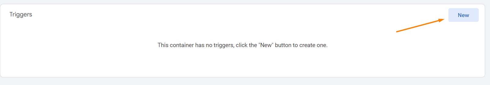 New triggers on Google Tag Manager