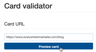 Use the X Card Validator